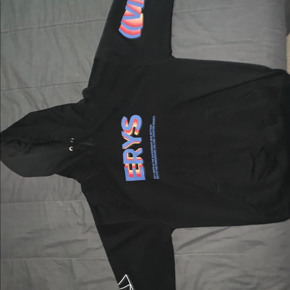 Black ERYS hoodie